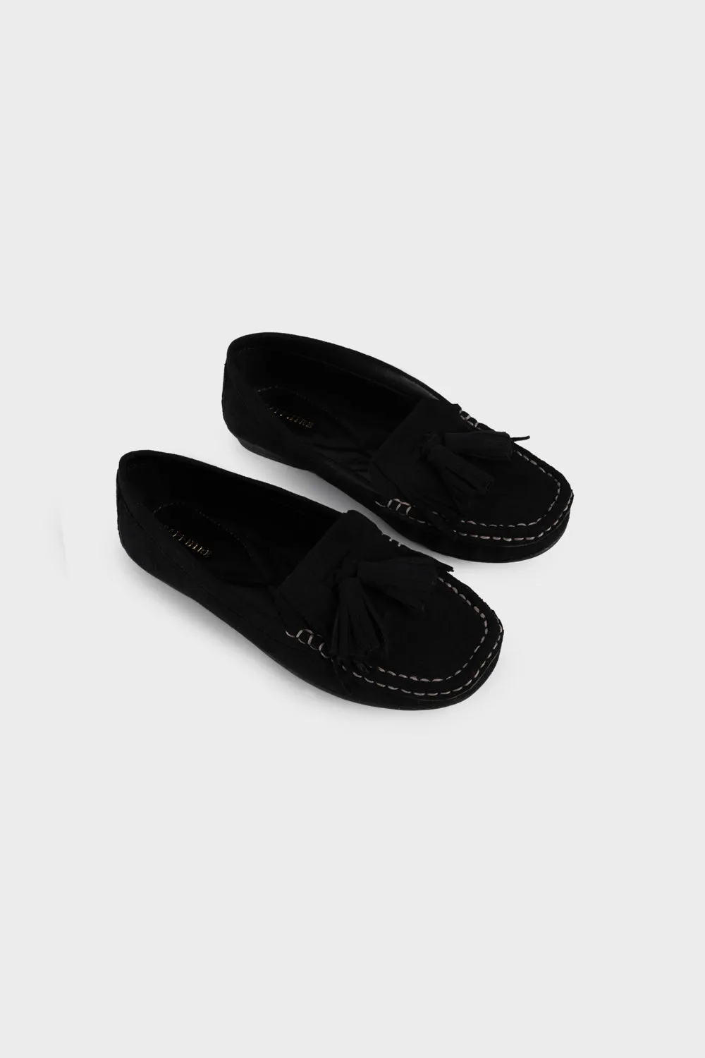 Black Driving Mocs