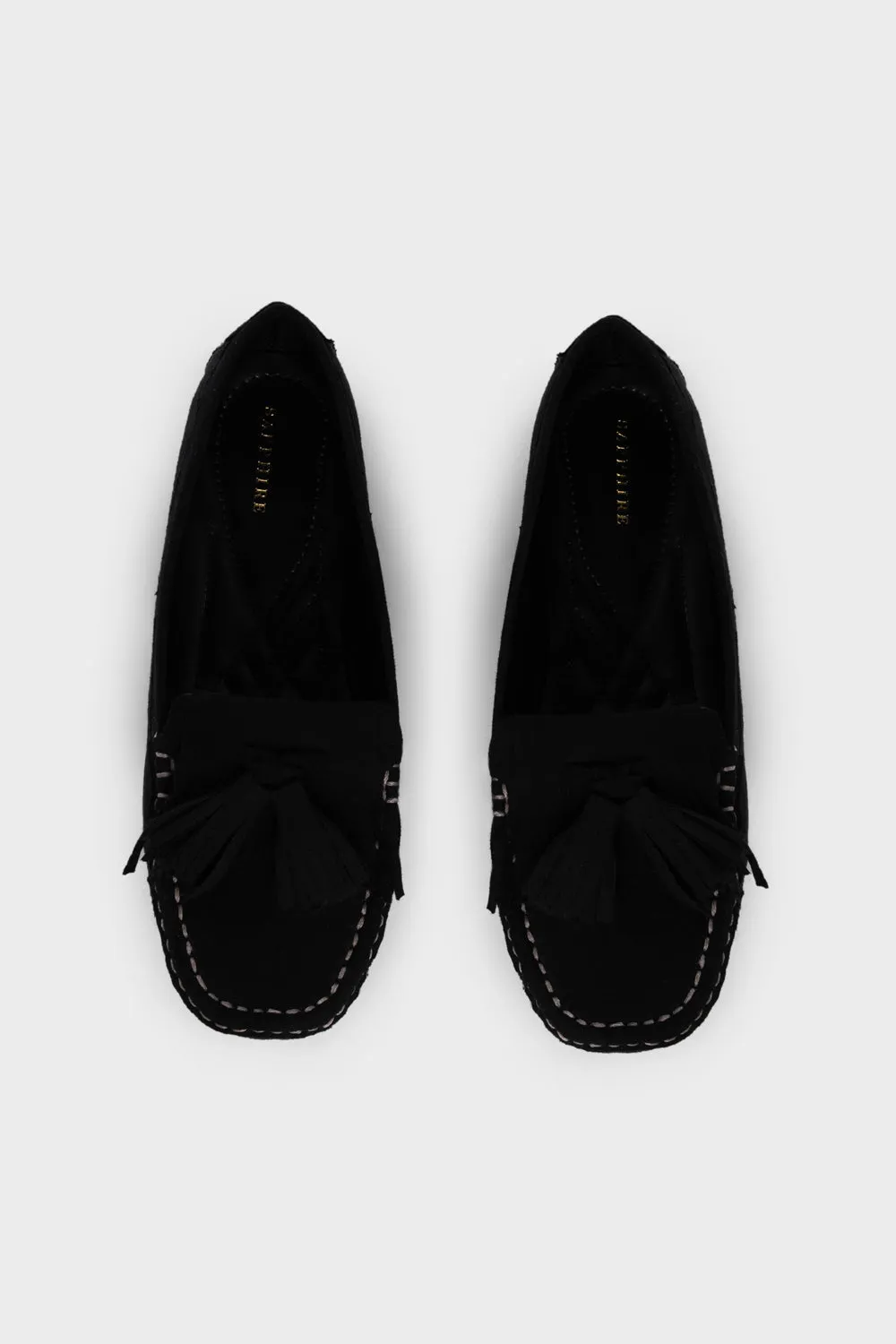 Black Driving Mocs