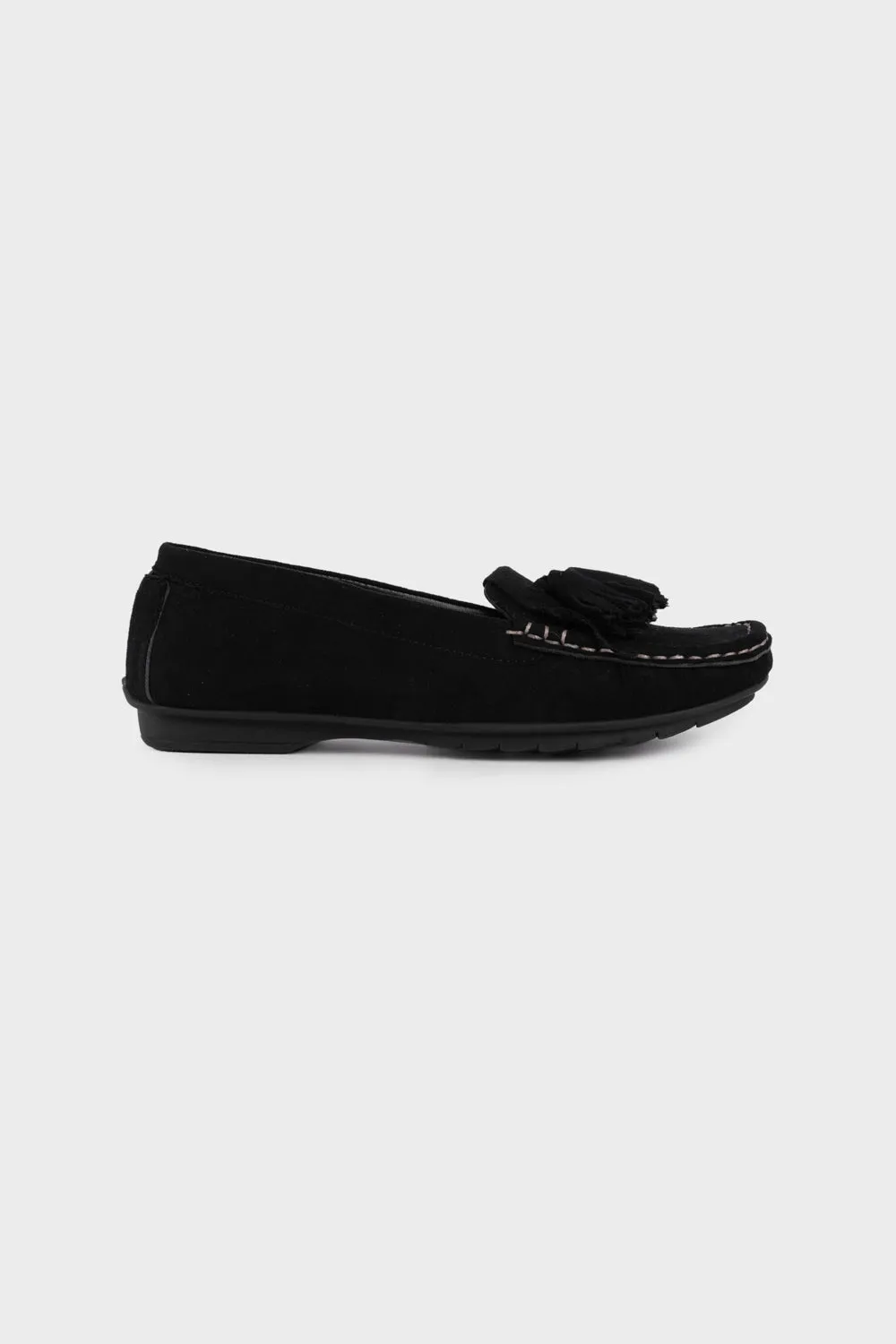 Black Driving Mocs