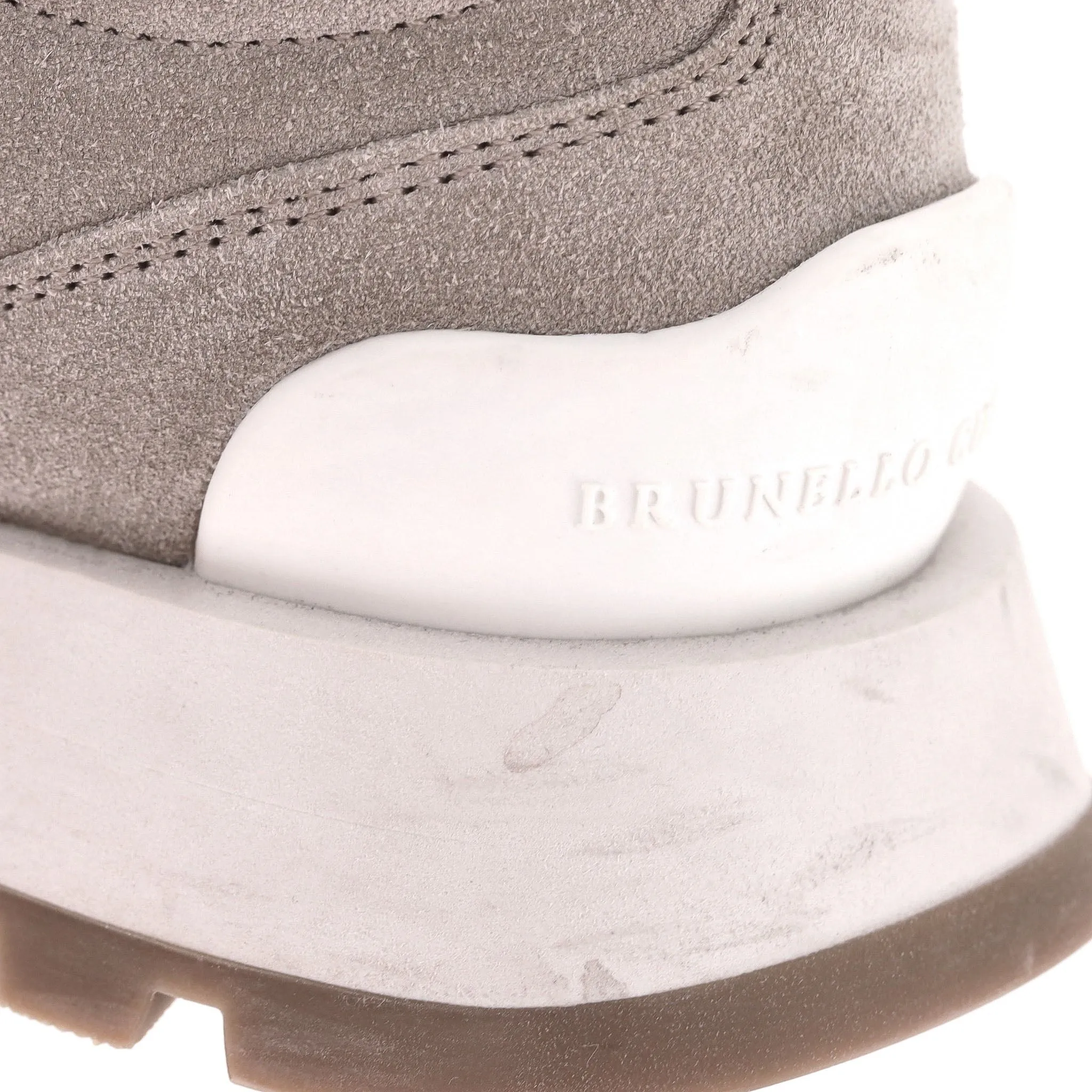Brunello Cucinelli Suede Runner Sneakers. Size 36