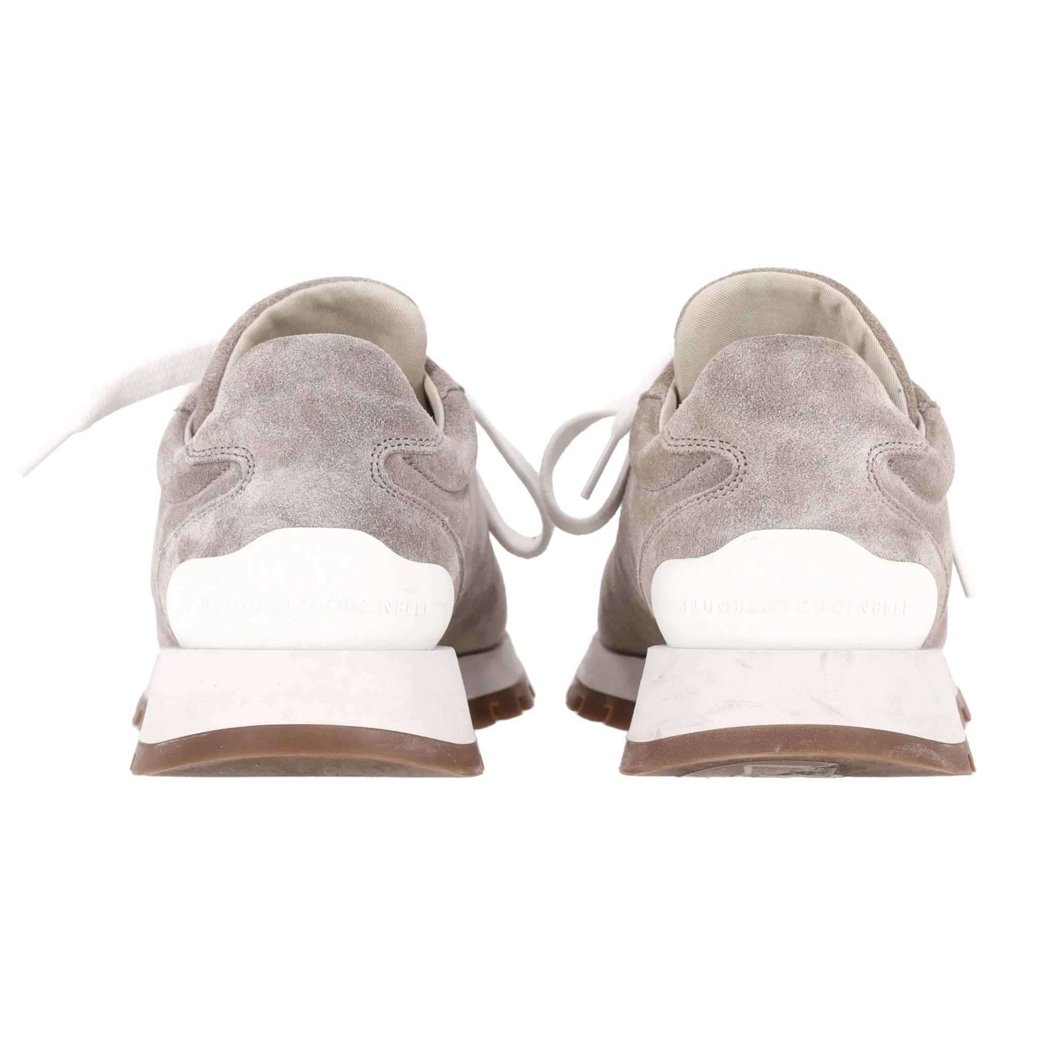 Brunello Cucinelli Suede Runner Sneakers. Size 36