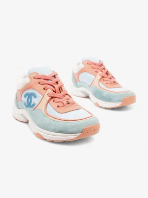 CC Runners  Light Blue / Orange Suede EU 36.5 UK 3.5