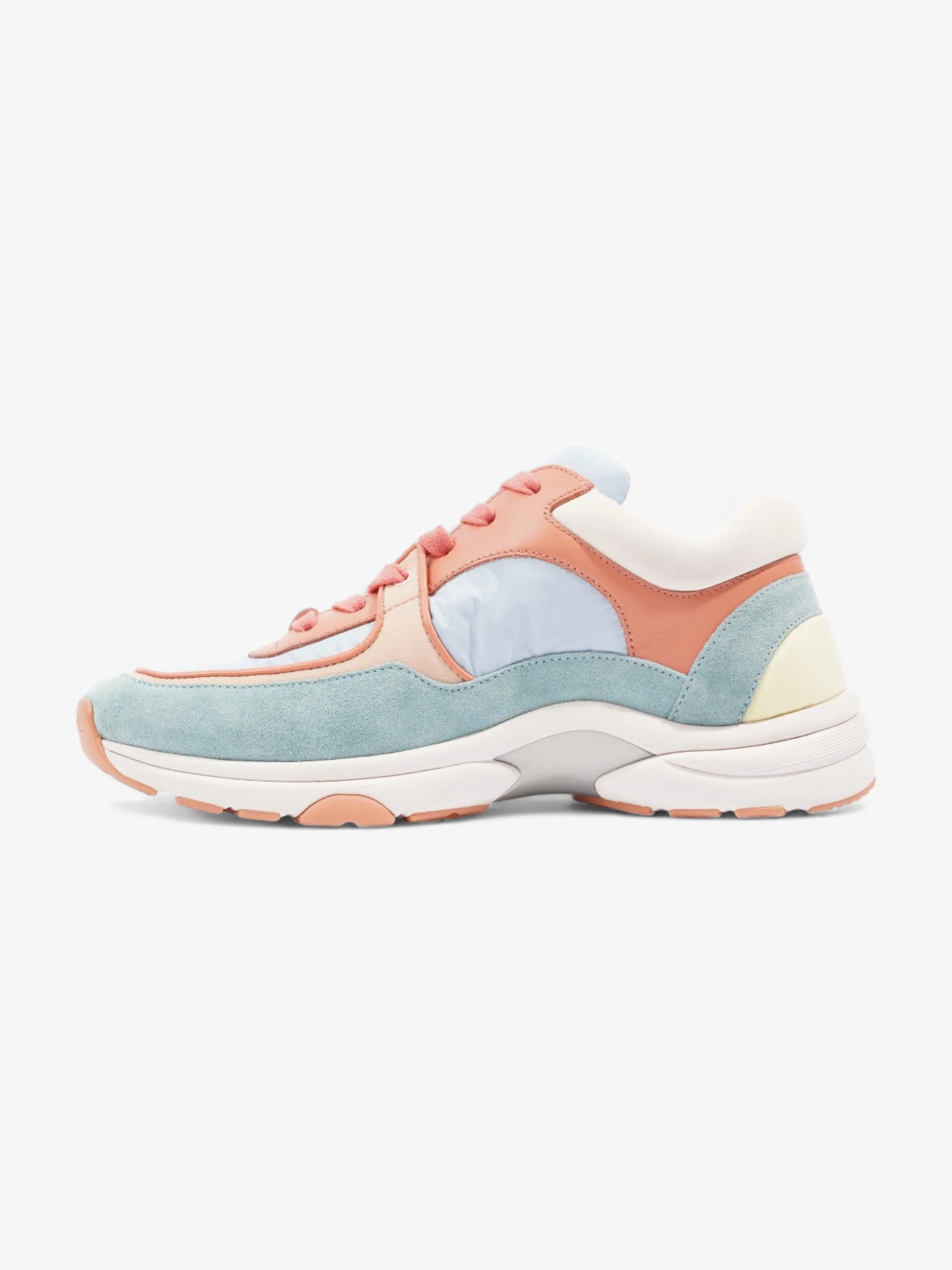 CC Runners  Light Blue / Orange Suede EU 36.5 UK 3.5