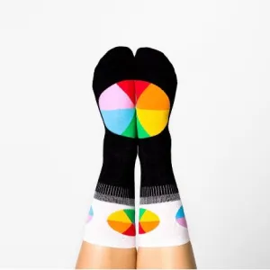 Color Wheel  Crew Socks
