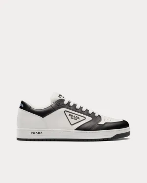 District Leather White / Black Low Top Sneakers