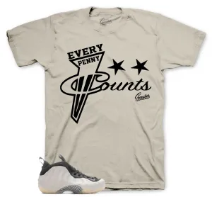 Foamposite Orewood Brown Every Penny Shirt Foamposite Orewood Brown Every Penny Shirt