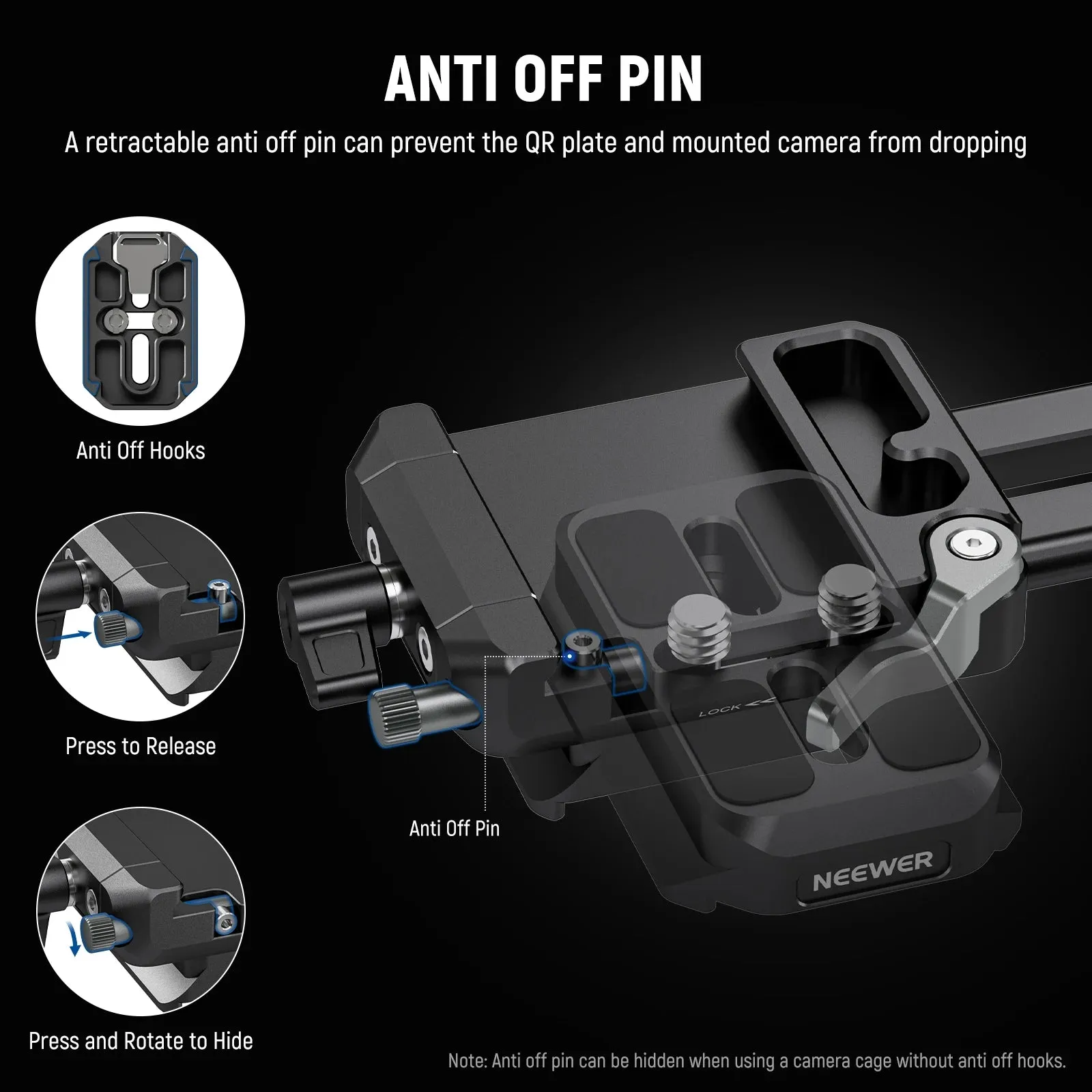 Foldable v Mount Battery Plate for Rs4 Rs3 Gimbal & Tripod Arca Camera Baseplate Lightweight Dslr Video Rig