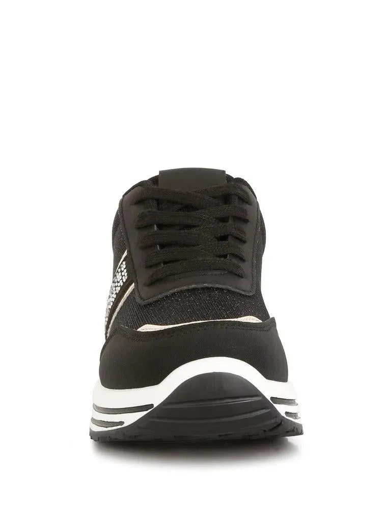 London Rag Up Your Sneaker Game Mailys Metallic Panel Platform Sneakers