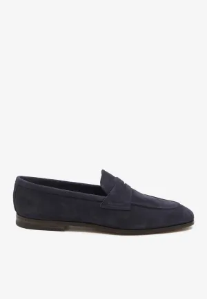 Maesteg Suede Moccasins Loafers