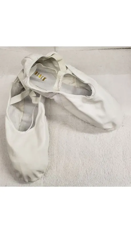 Men's Pro Hybrid -- Leather Split Sole Ballet -- White