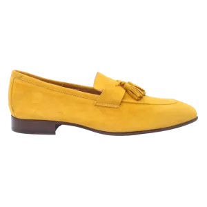 Men’s Suede Moccasin in Zafferano (MER8633)