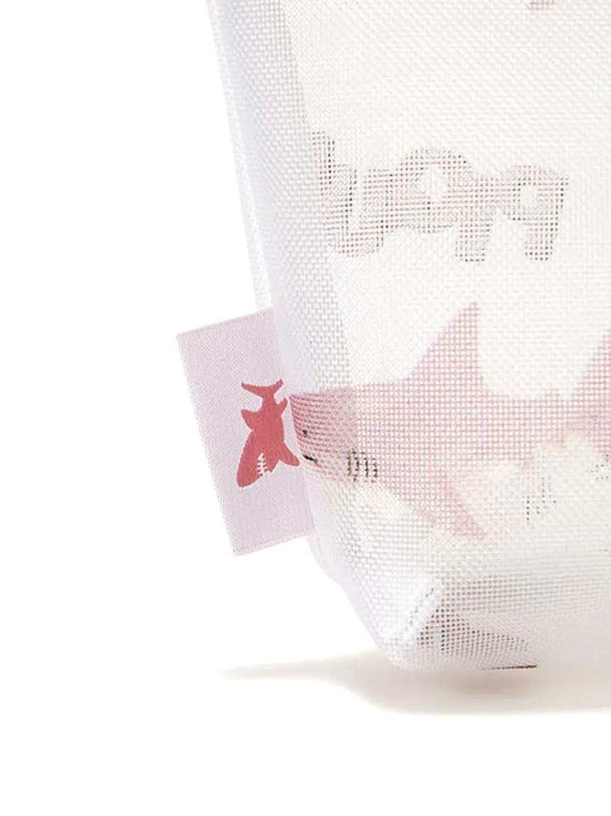 Mesh Shark Pattern Pouch Bag