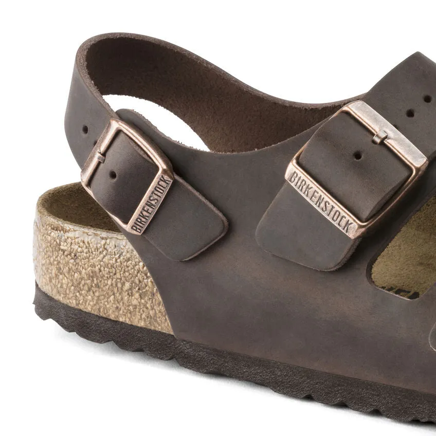 Milano - Habana Natural Leather||Milano - Cuir huilé habane