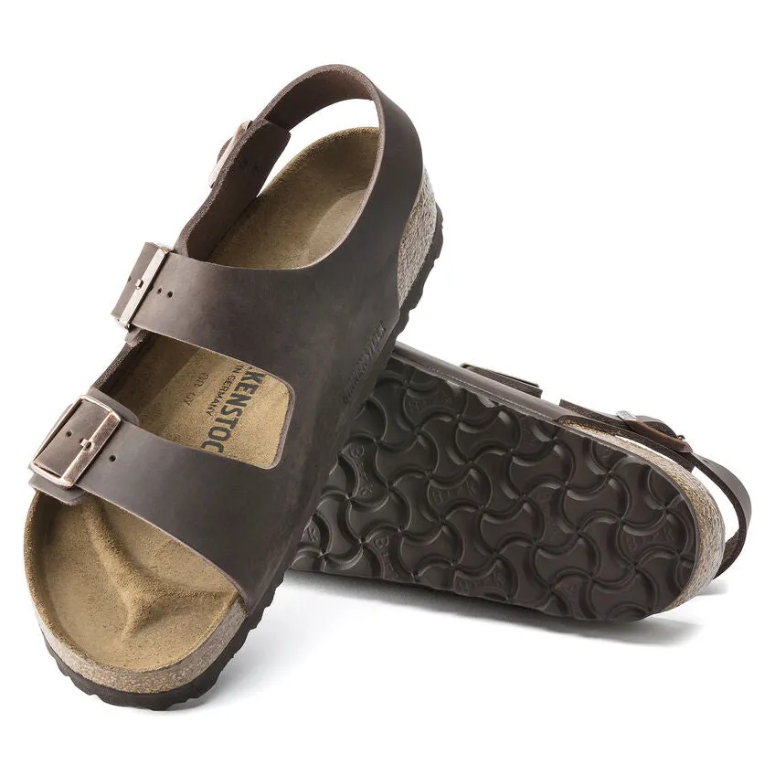 Milano - Habana Natural Leather||Milano - Cuir huilé habane