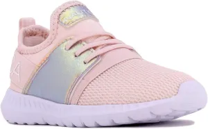 Nautica Kids Girls Metallic Fashion Sneaker Lace-Up Athletic Running Shoe I kappil I (Big Kid - Little Kid - Toddler)