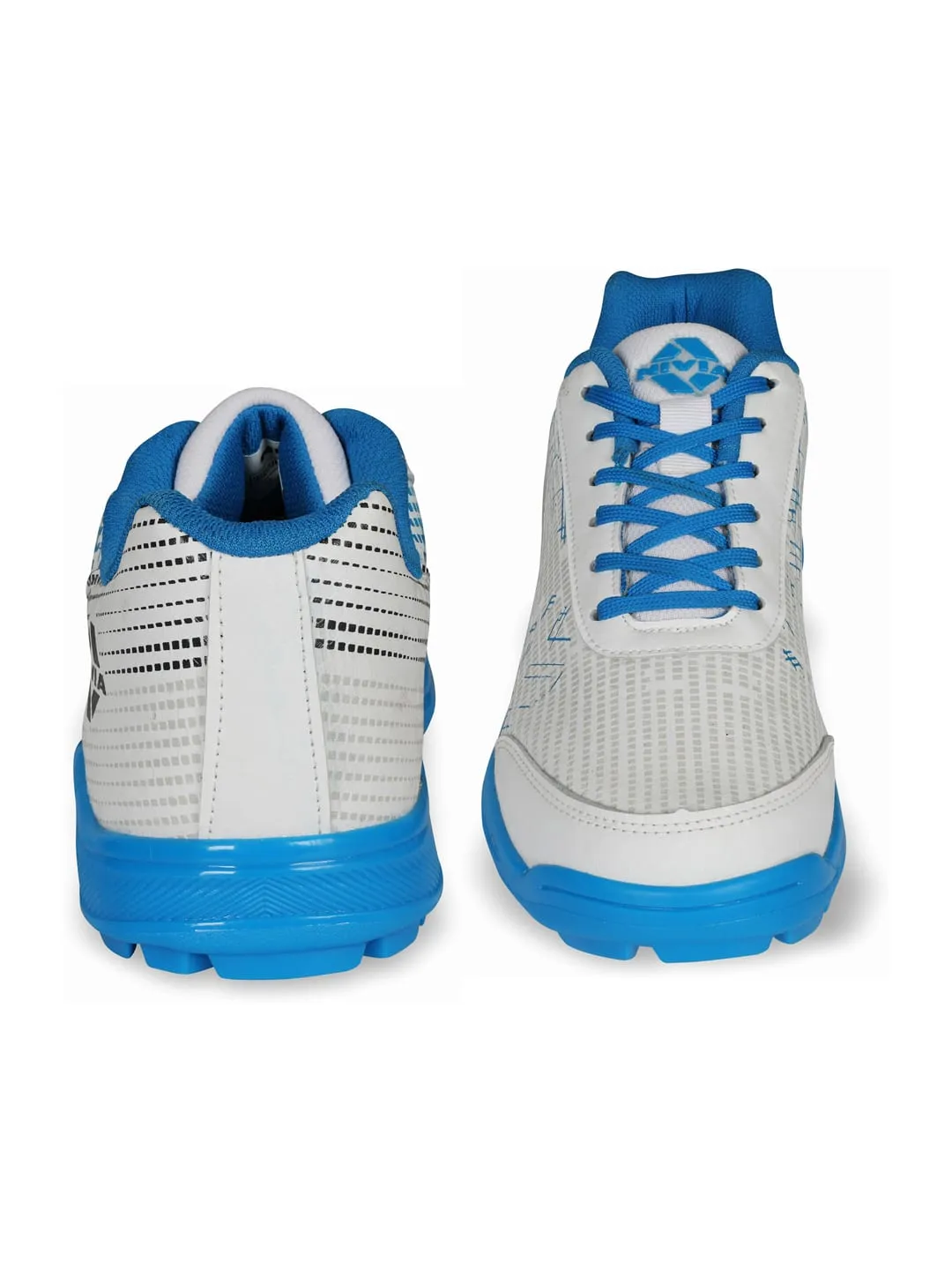 NIVIA Yorker Cricket Shoes White/Blue