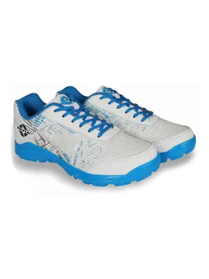 NIVIA Yorker Cricket Shoes White/Blue
