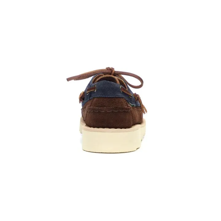 Sebago - Navy Cognac Cayuga Woman's Moccasin