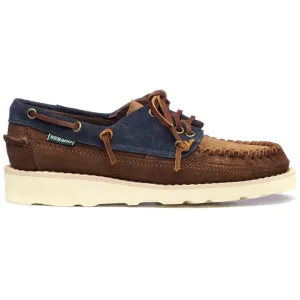 Sebago - Navy Cognac Cayuga Woman's Moccasin