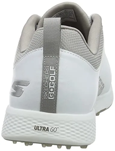 Skechers mens Elite 4 Waterproof Golf Shoe, White/Gray Victory, 9.5 US