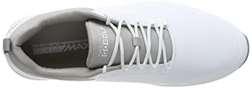 Skechers mens Elite 4 Waterproof Golf Shoe, White/Gray Victory, 9.5 US