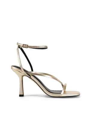 Spice Strappy Sandals - Gold Metallic Leather Spice Strappy Sandals - Gold Metallic Leather