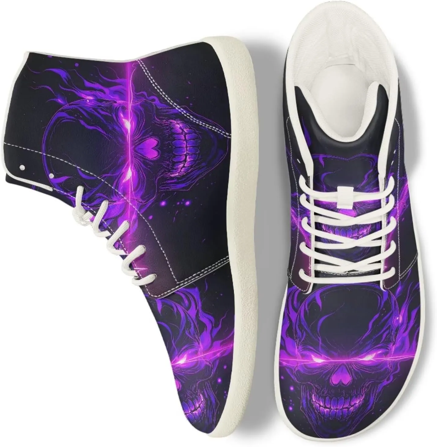 Wide Barefoot Sneakers for Mens Casual Lightweight Walking Shoes Fashion Outdoor Workout Shoe for Climbing Party Size 5-14 White Sole