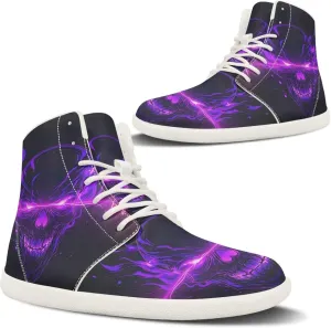 Wide Barefoot Sneakers for Mens Casual Lightweight Walking Shoes Fashion Outdoor Workout Shoe for Climbing Party Size 5-14 White Sole