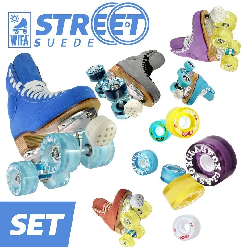 Wifa Street Suede   Hornet Nylon Plates FULL SKATE PACKAGE