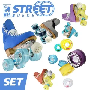 Wifa Street Suede   Hornet Nylon Plates FULL SKATE PACKAGE